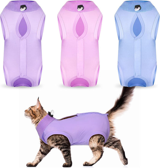 Nuanchu 3 Pcs Cat Recovery Suit