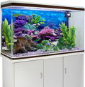 72x24 in Aquarium Backdrop Colorful Coral Tropical Fish Tank Background