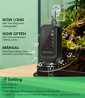 REPTITRIP Automatic Reptile Misting System, Timer & 360° Adjustable Nozzles