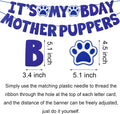 JOTFA Dog Birthday Party Supplies, Multi Sizes Dog Birthday Hat with Numbers Bandana Bow Tie It’s My Bday Mother Puppers Sign Banner for Large X-Large Dogs Pets (X-Large, Blue)
