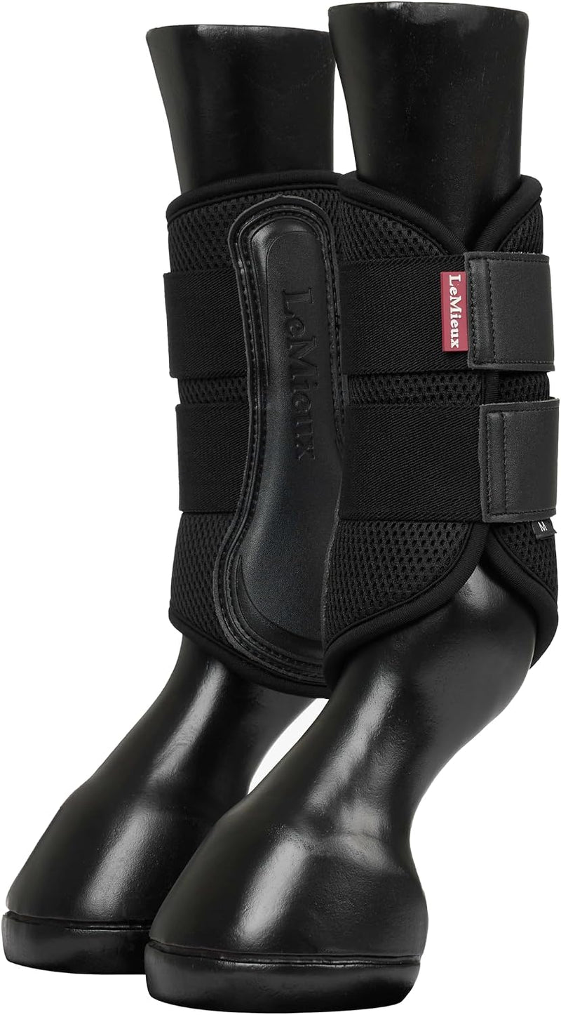 LeMieux Mesh Brushing Boots - Pair of Tough & Durable Protective Horse Boots - Fits Front or Back