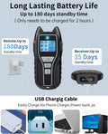 Dog Shock Collar with Remote Control - Rechargeable Dog Training Collar, IPX7 Waterproof E Collar for Dogs with 4 Safe M