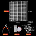 6pcs Aquarium Jump Guard Fish Tank lid/Aquarium lid Screen Cover Cut at Will, Send to the Scissors