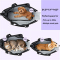 Ownpets Large Dog Purse Carrier, Carrier with Pockets for Medium Pets for Travel Vet Shopping, Fits 18-20 lbs, Cat and Dog Tote Bag, Women's Hands-Free Pet Carrier Bag, (Black)