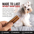 Devil Dog Pet Co Beef Collagen Sticks for Dogs Rawhide Free 6 Inch 10 Pack