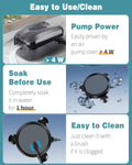 Pawfly Aquarium 4 Inch Air Stone, Fish Tank Airstone Bubble Diffuser for Air Pumps Buckets Fish Tanks Ponds DWC Reservoi
