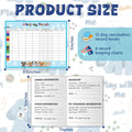 Puppy Whelping Supplies Kit Include 12 Puppy Shot Record Booklets 6 Record Keeping Charts 12 Coloured Soft Nylon Puppy I