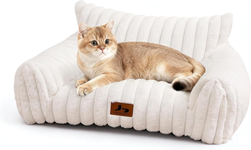 Cat Couch for Pets, Cute Cat Bed for Indoor Cats