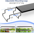hygger IP68 Waterproof LED Aquarium Light 24/7 Cycle Full Spectrum Fish Tank Light with Timer Adjustable Brightness 12 C