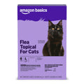 Amazon Basics Preventative Topical Flea Treatment and Prevention for Large Cats (Over 9 Pounds), Kills Fleas Within 12 Hours, 6 Count