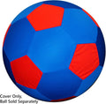 Horsemen's Pride Mega Ball Cover for Horses, 40 in, Solid Blue