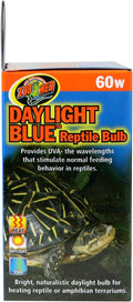Zoo Med Daylight Blue Reptile Bulb [Set of 2] Watt: 60 Watts