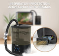 WACOOL Reptile Fogger Mister 4L No-Leak Top-Fill Water Humidifier - Digital Timer Terrarium Fogger with Adjustable Fog V