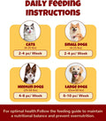 Freeze Dried Quail Egg Yolk Cat Dog Treats 9.2oz