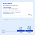 Cat UTI Treatment with Cranberry & D-mannose for Urinary Tract Support