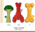 Nylabone Power Chew Toy Bundle, Dog Toys for Aggressive Chewers, 3 Pack