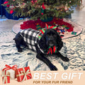 BEAUTYZOO Dog Fleece Vest Sweater Winter Jacket for Small Medium Dogs- M
