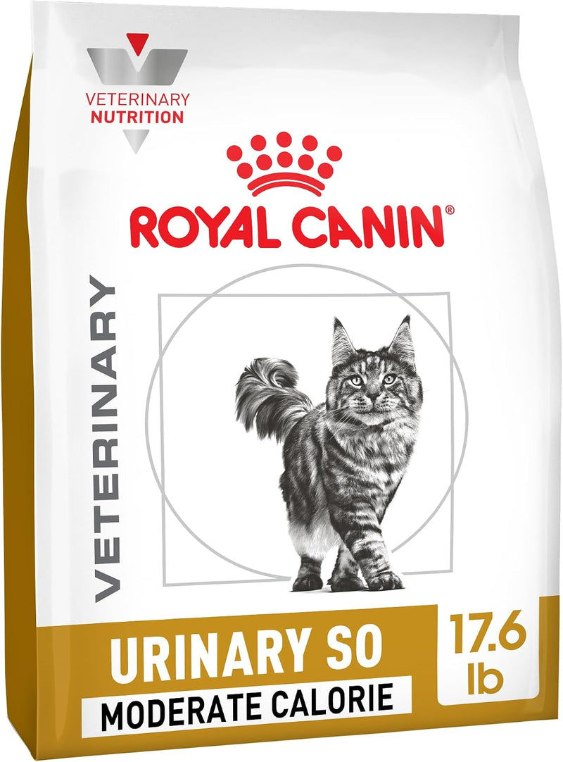 Royal Canin Veterinary Urinary SO Mod Calorie Adult Dry Cat Food, 17.6 lb