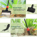 hygger Easy Clean Fish Tank Cleaner, 6 in 1 Aquarium Cleaning Tools Kit with Extendable Handle Algae Scraper Sponge Scru