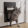 Cat Door with Soft Magnetic Flap, Pets Up to 20 lb