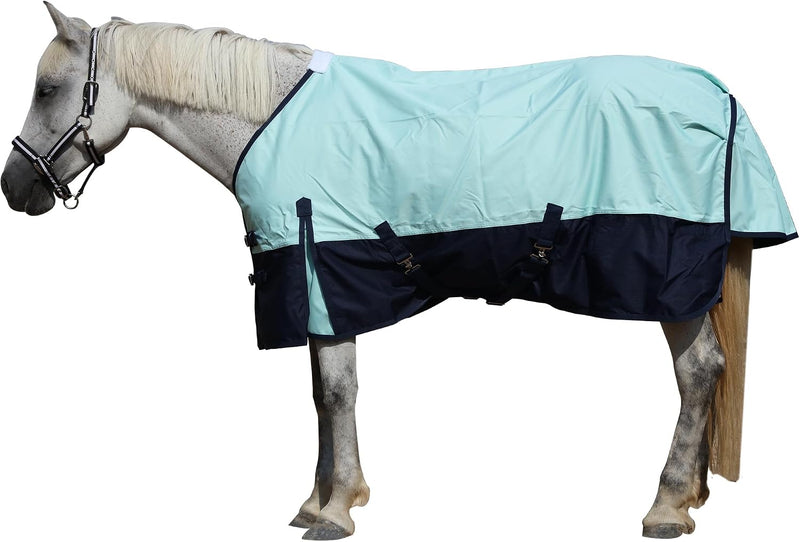 600D Horse Blanket, 0g No-Fill Waterproof Turnout Rain Sheet