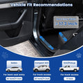 Dog Ramp for Car, Pawlify 71" x 17.3" Dog Ramps for Large Dogs with Anti-Pinch Handle and Anti-Slip Rug Surface, Folding
