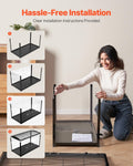 VEVOR Hamster Cage, 360 Viewing Transparent Hamster Habitats, Small Animal Cage