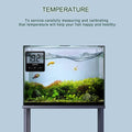 DIGITEN Aquarium Thermometer Digital Fish Tank Thermometer with Large LCD Display Stick On Water Terrarium Temperature S