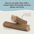 Natural Dog Company Dental Chews for Dogs – 18 Count