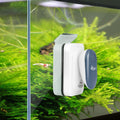 AQQA Aquarium Strong Magnetic Cleaner Brush, Fish Tank Glass Algae Magnet Cleaning Tool Floating Cleaner Scrubber Brush 