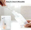 Newborn Pet Feeding Kit, 100ml Small Animal Nursing Bottle with BPA-Free Nipple, Oral Syringe, Measuring Cup & Cleaning 