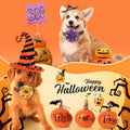 Huhumy 50 Pcs Halloween Dog Collar Bows Flowers Bulk for Small Medium Large