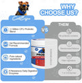 Probiotics for Dogs Gut Digestive Health Probiotic Chews for Dogs with 11 Billion CFUs, 4 Prebiotics, Pumpkin, Salmon Oi