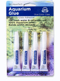 Aquarium Glue Clear for Plants Corals aquascaping Instant Aquarium Safe (4pcs Pack)
