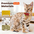 8Pcs Catnip Cat Mice Toys Interactive Mouse Cat Toy for Indoor,Adult & Kitten Cat Toys for Playing, Chewing & Teeth Clea