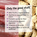 Stella & Chewy's Freeze-Dried Raw Cat Dinner Morsels - Premium Duck & Goose Recipe with 98% Cage-Free Poultry & Organs - Natural Grain-Free Cat & Kitten Food - Made in USA - 8 oz