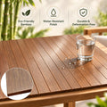 Bamboo Dog Crate Topper 42 Inch, Non-Slip Wooden Crate Table Top Shell