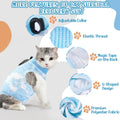 SlowTon Cat Recovery Suit, Cat Onesie for Cats After Surgery, FLBL S