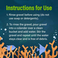 GloFish Aquarium Gravel, Pearlescent, 5 lbs