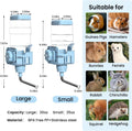 25oz Small Animal Water Bottle for Cage, No Drip Pet Water Dispenser
