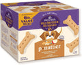 Wellness Old Mother Hubbard Classic P-Nuttier Dog Biscuits, Natural Training Treats, Peanut Butter Flavor, Large Size, 6