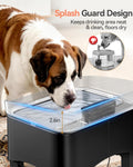 UPSKY 11L Elevated No-Spill Dog Water Fountain with 4 Adjustable Heights