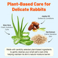 Waterless Rabbit Shampoo | Fragrance-Free & No Rinse Cleanser for Small Pets | Gentle for Sensitive Skin, Ideal for Ferr