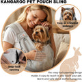 Dog Carrier Backpack, Front Dog Sling Carriers for Small Dogs