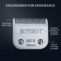 Geib Buttercut Stainless Steel Dog Clipper Blade, Size-10, 1/16-Inch Cut Length