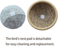 Bird Nest Canary Finch Parrot Nest with Felt（4.5 inches）