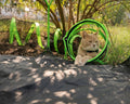 Small Animal Playpen Guinea Pig Hedgehog Cage Rabbit Cage with Fun Surround Tunnel Breathable & Transparent Pop Open Exe