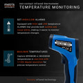 Metris Digital Infrared Thermometer for Aquarium Fish Tank, Reptile, Snake, Terrarium Accessories, Automotive, Laser Tem