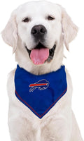 Pets First NFL Buffalo Bills TIE Bandana, Large/X-Large. Dog Bandana Scarf Bib for Pet Cat Dog. The Ultimate Game-Day, P