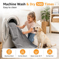 Washable Dog Pee Pad Extra Large: 72x72 Instant Absorb Training Pads, Non-Slip Pet Playpen Mat Waterproof Reusable Floor Mat for Puppy, Senior Dog Whelping Incontinence Housebreaking